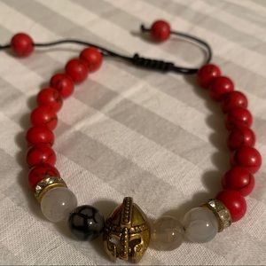 Marble bead bracelet